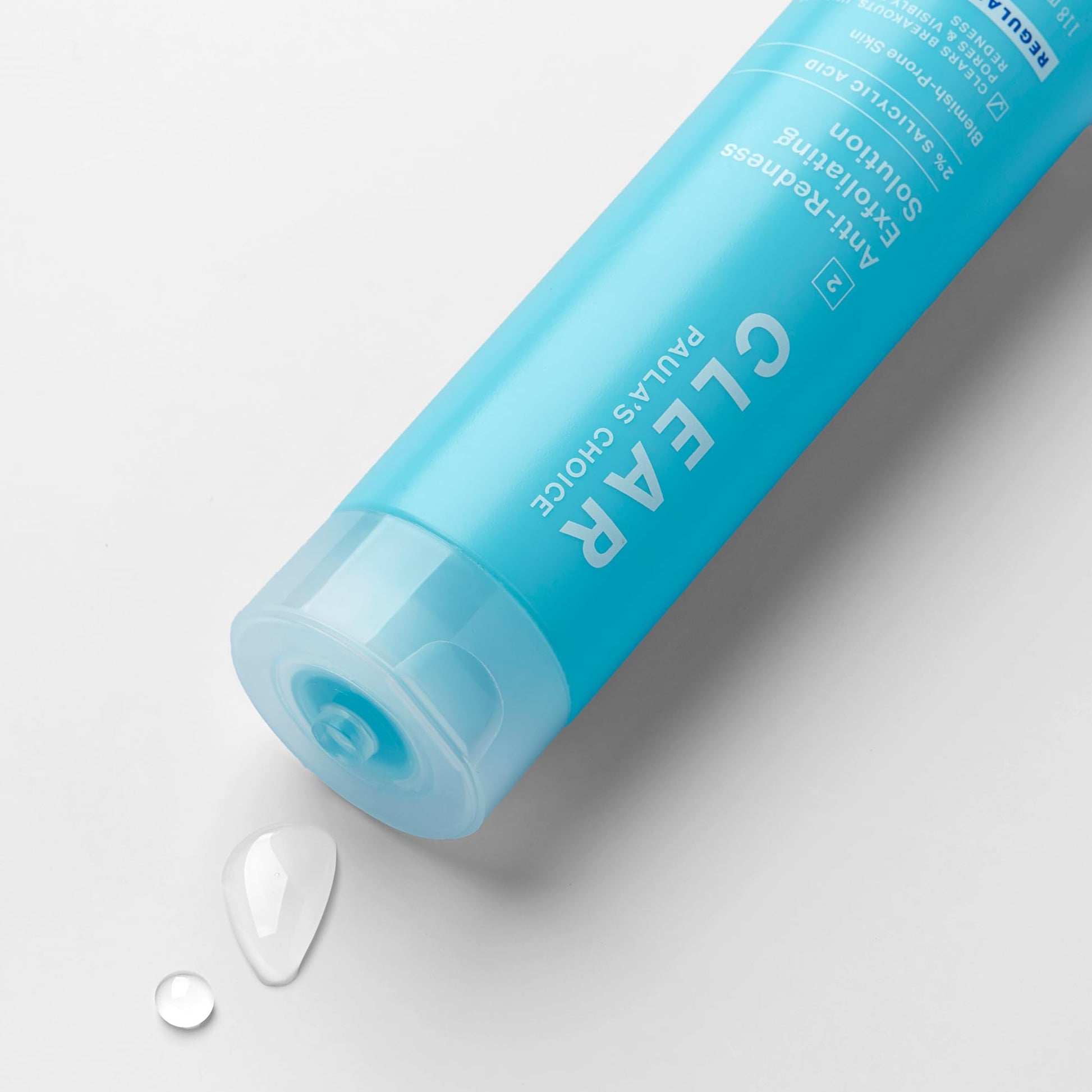 Paula's Choice 2 percent salicylic acid liquid leave on exfoliant for acne treatment