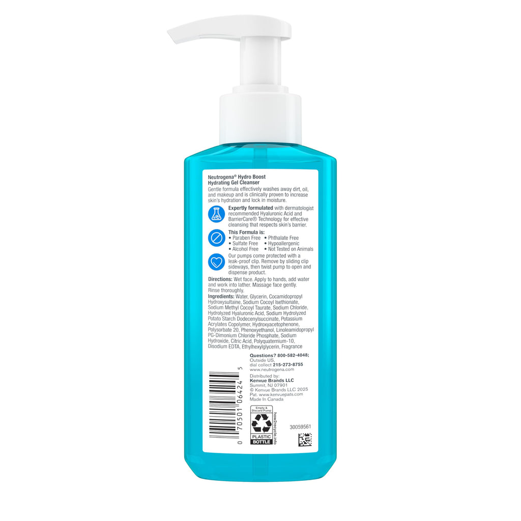 Neutrogena Hydro Boost Cleanser for all skin types