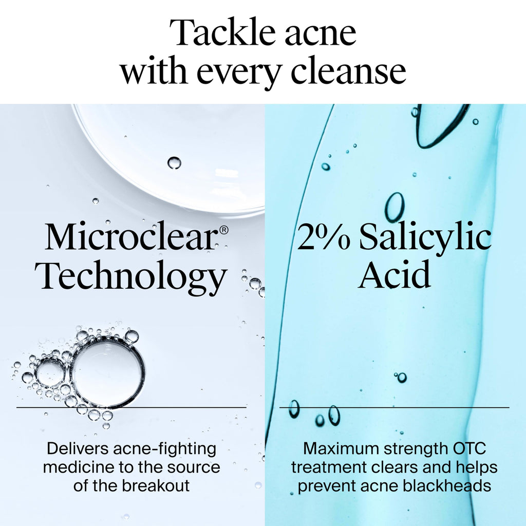 Dermatologist recommended daily acne face wash imported packaging details