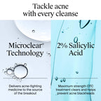 Dermatologist recommended daily acne face wash imported packaging details