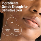 Close-up of Cetaphil gentle clear logo on plastic tube
