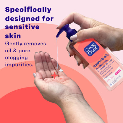 Clean and Clear daily face wash USA imported packaging