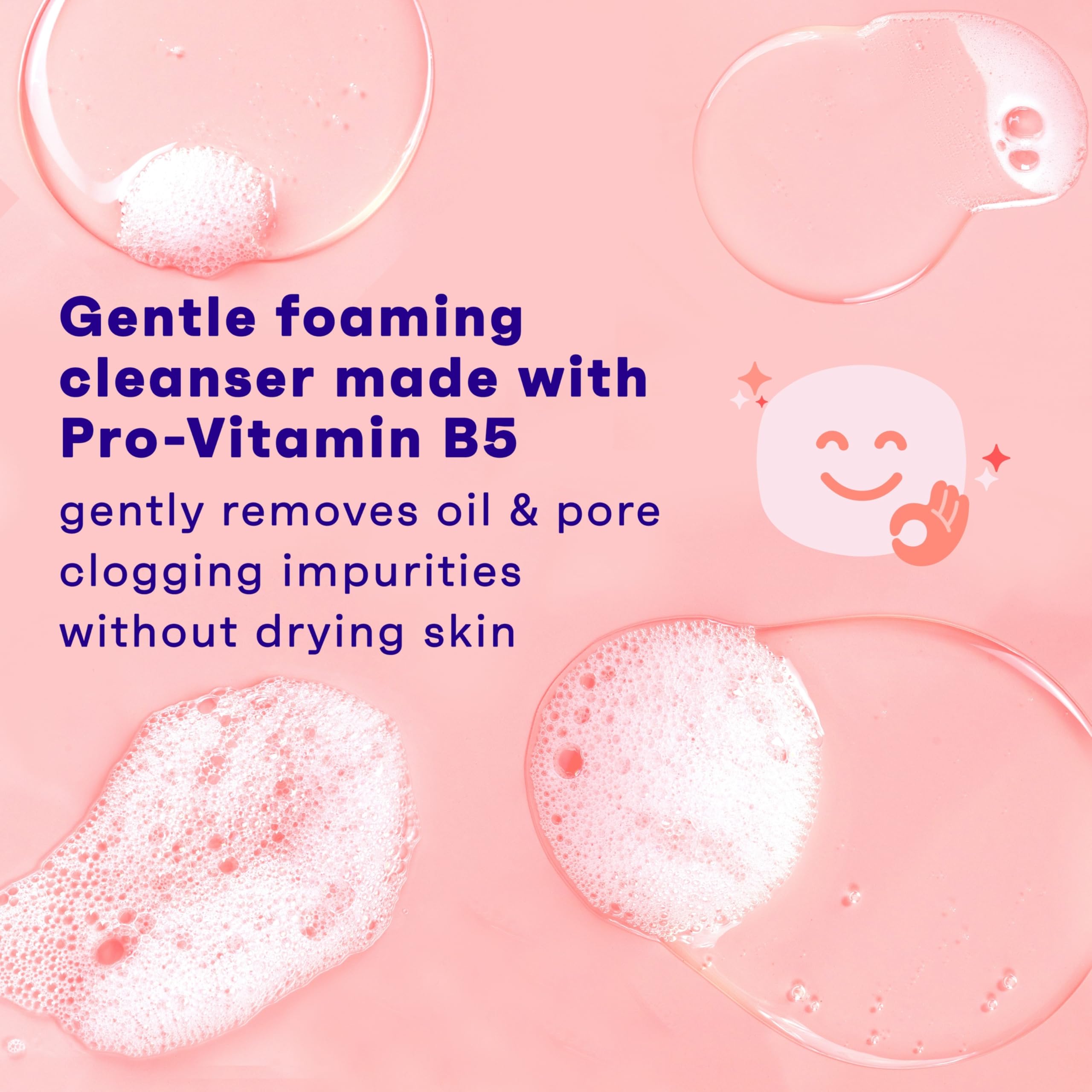 Clean and Clear Essentials cleanser 240ml bottle size