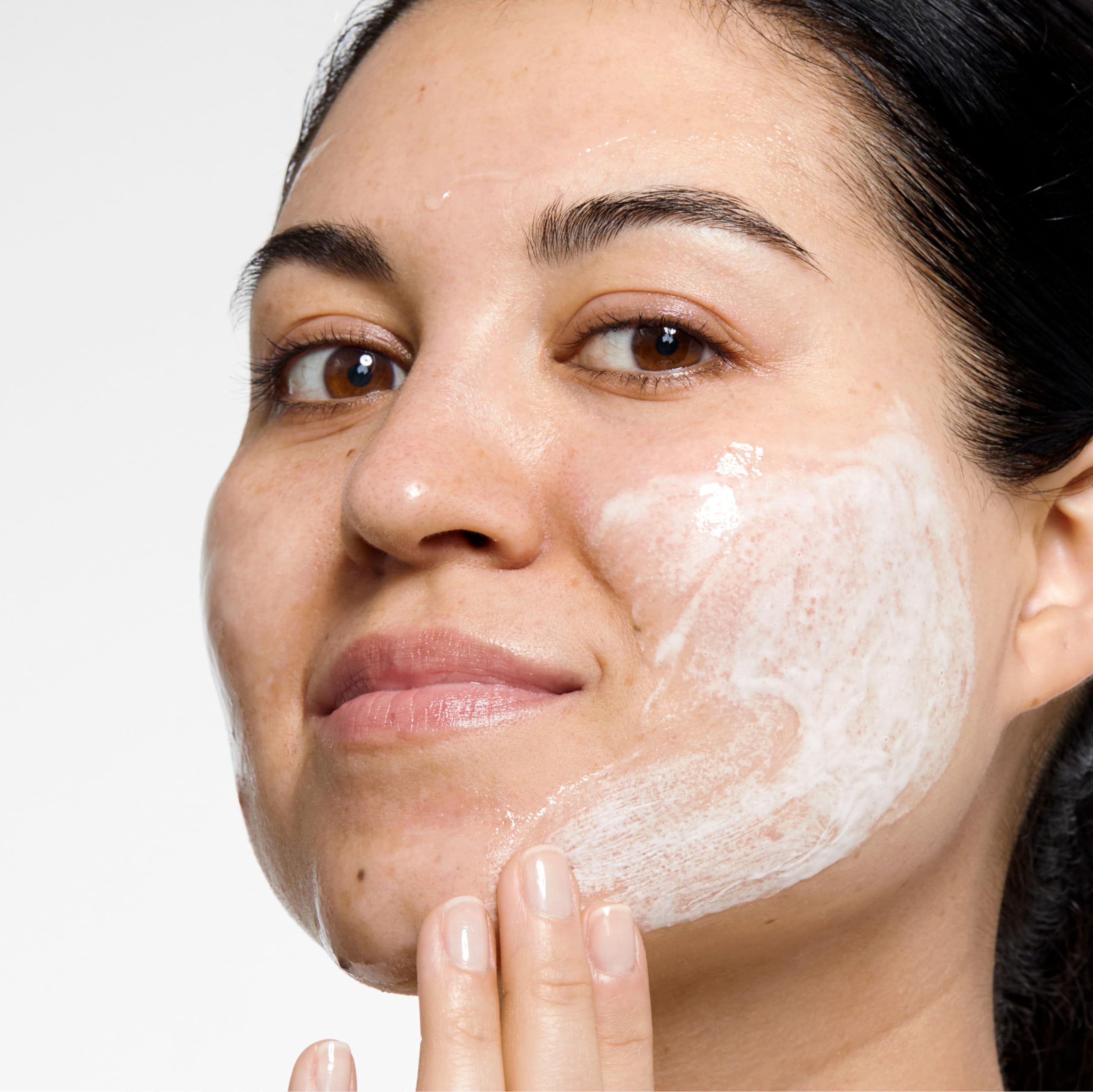 Clinique All About Clean gentle cleanser texture and bottle