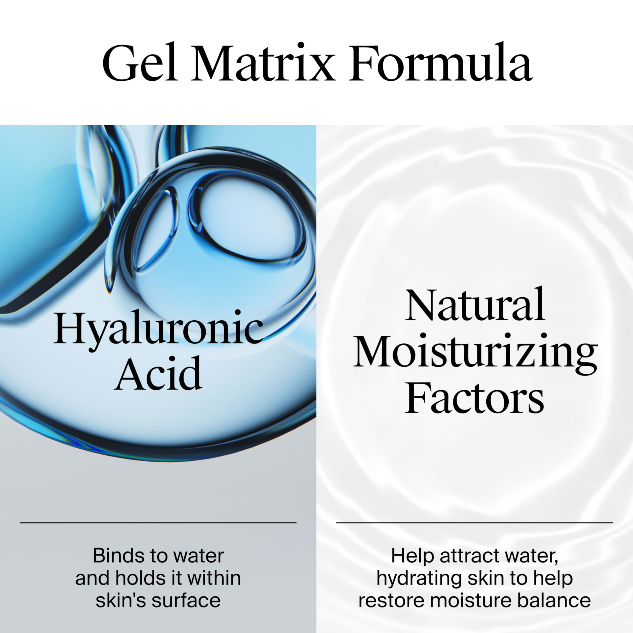 Neutrogena Hydro Boost gel cream ingredient label