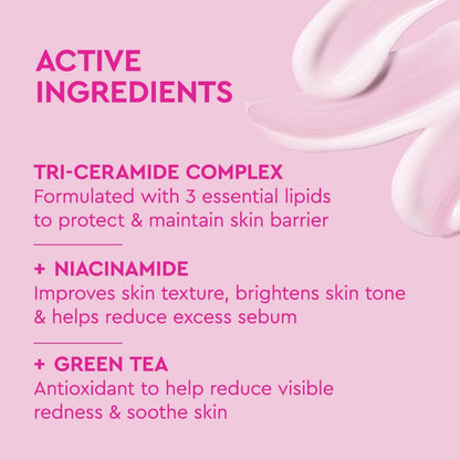 Byoma hydrating gel face cream packaging detailing the essential skin lipid formula ingredients