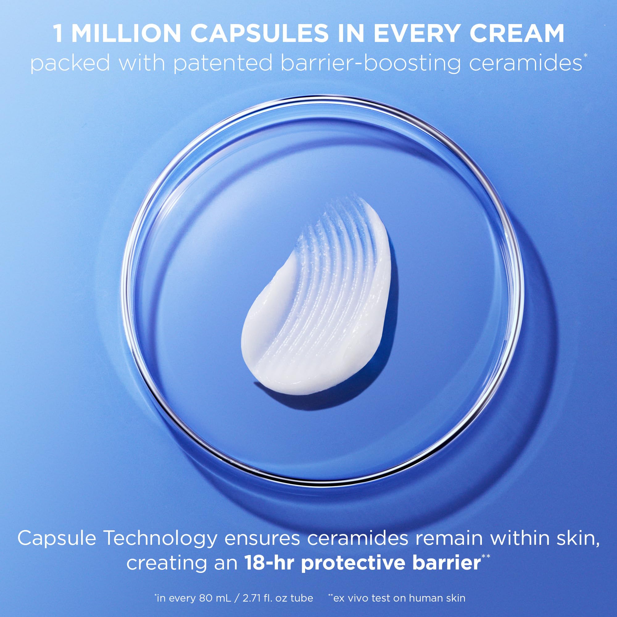 Authentic Aestura skincare packaging display with hydration claims highlighted