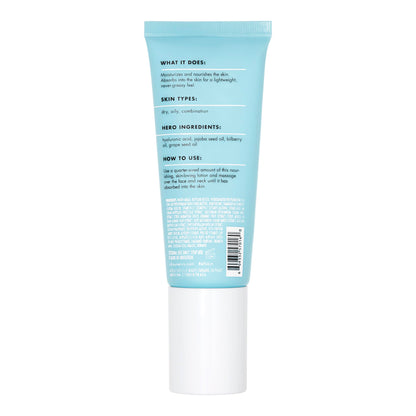 E.l.f. Skin Holy Hydration Daily Moisturizer texture swatch on hand