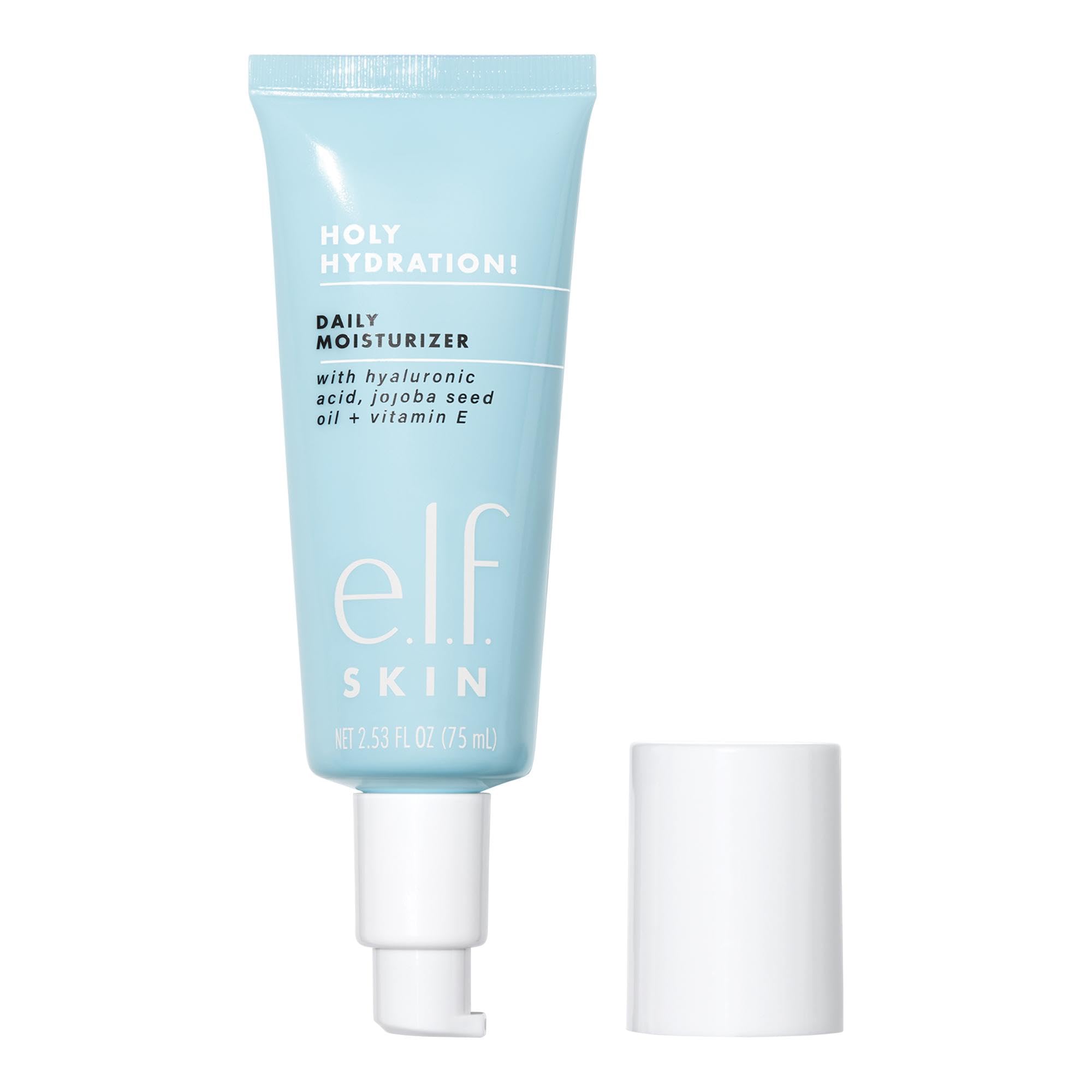 E.l.f. Skin Holy Hydration Daily Moisturizer packaging and label