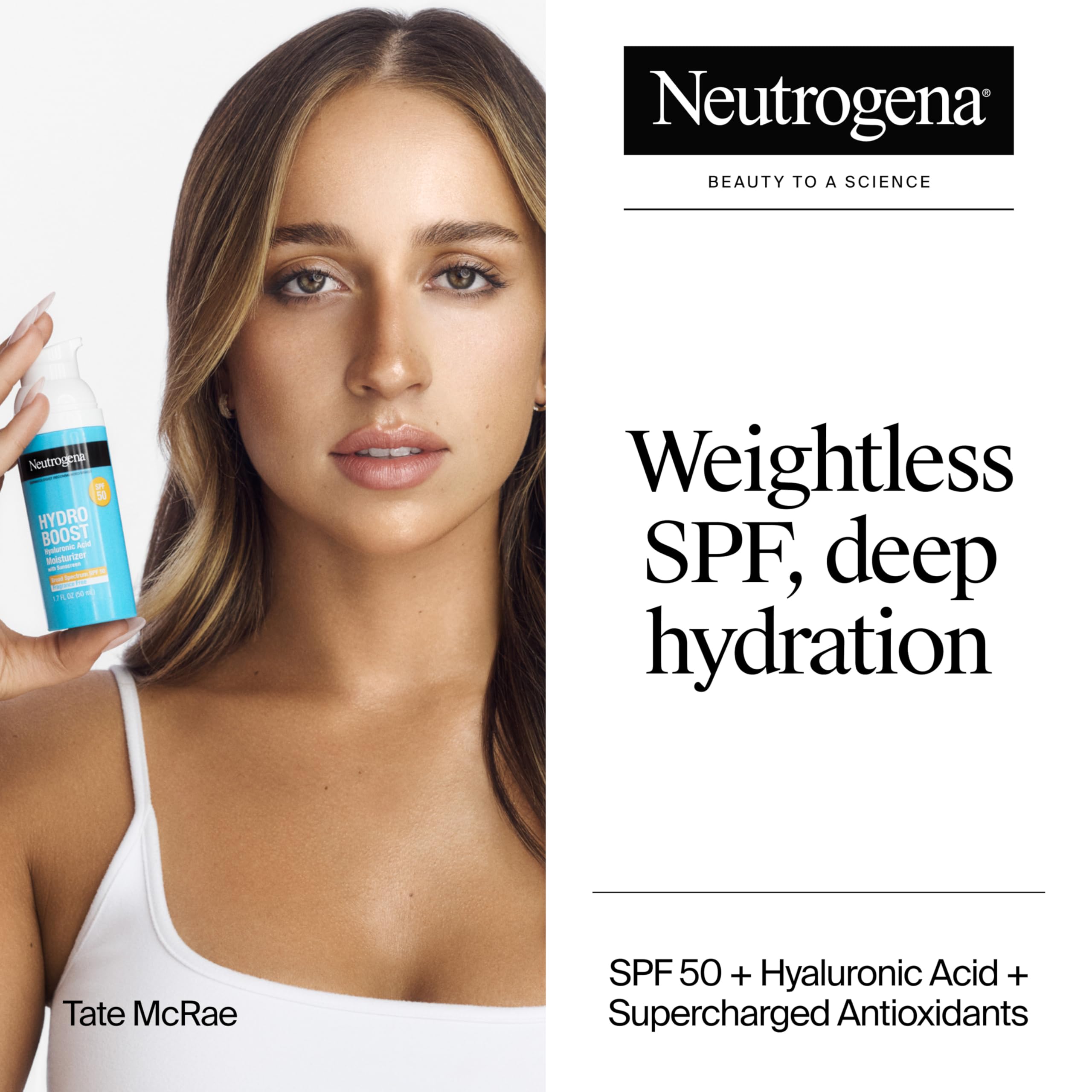 Texture of Neutrogena Hydro Boost water gel sunscreen