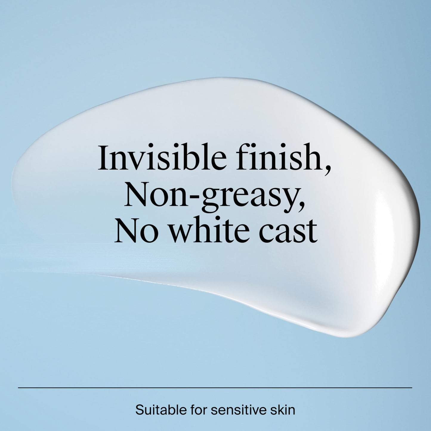 Applying Neutrogena Hydro Boost sunscreen to face