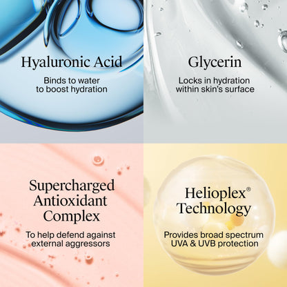 Side profile of Neutrogena Hydro Boost SPF 50 1.7 fluid ounces
