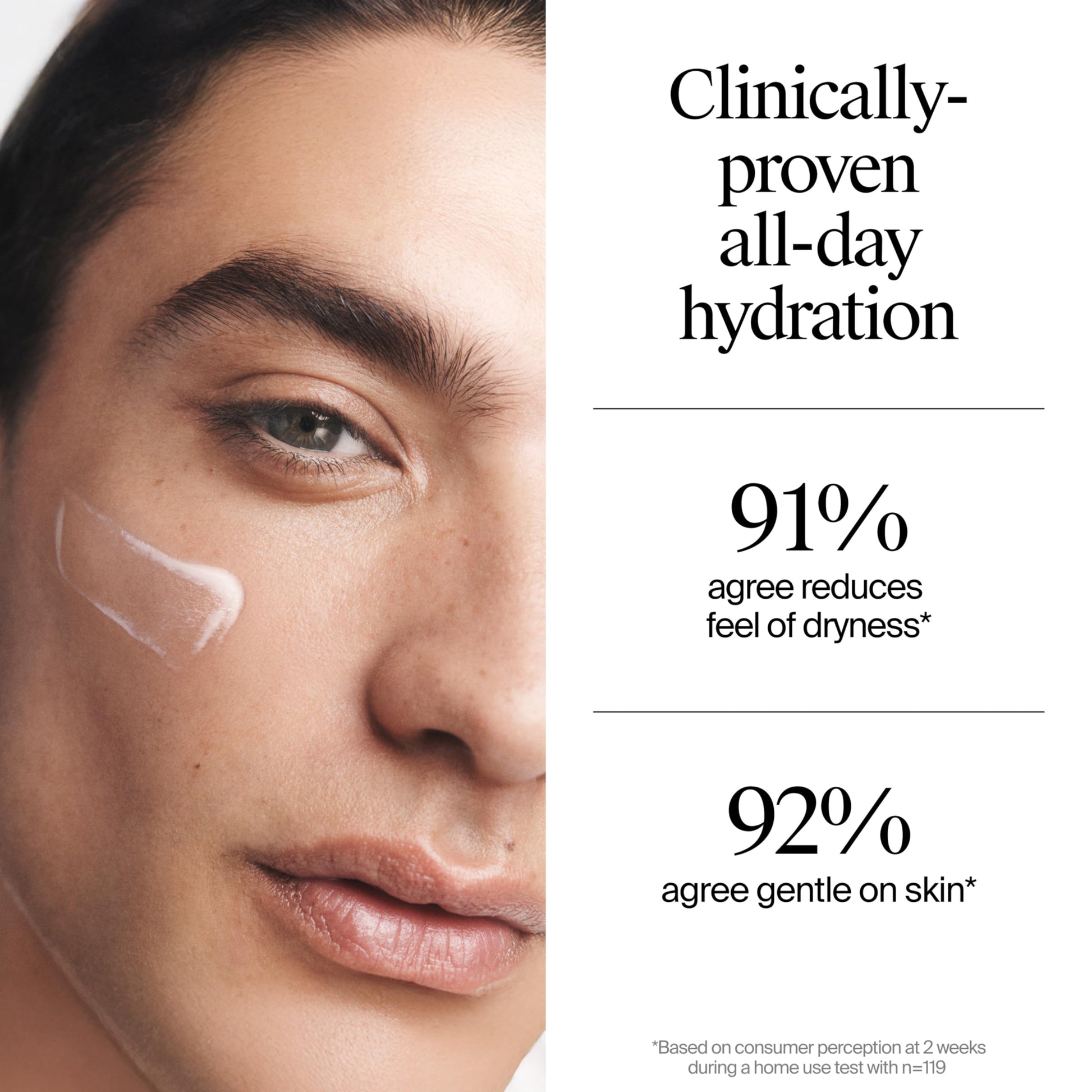 Neutrogena Hydro Boost sunscreen bottle with cap removed