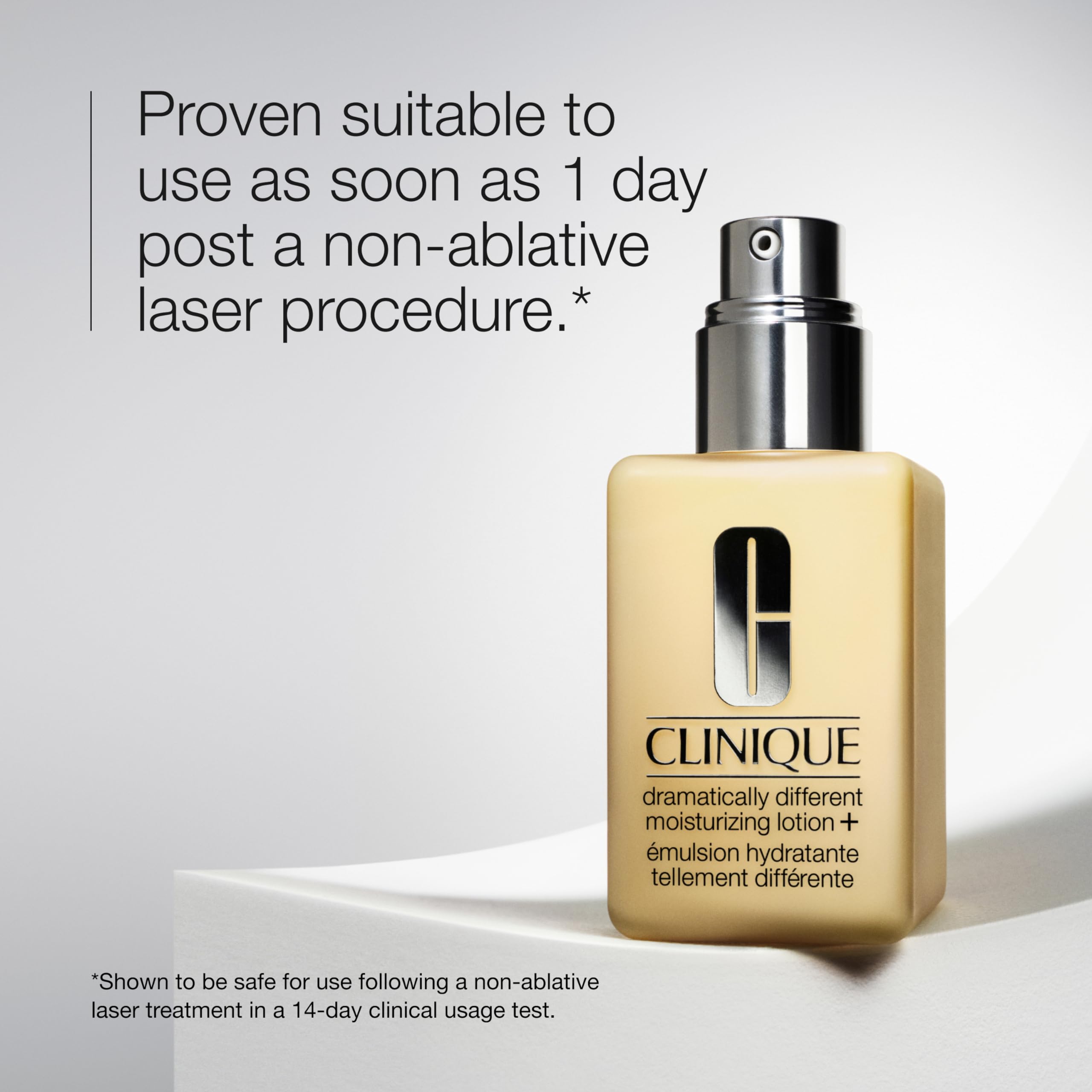 Clinique Dramatically Different Moisturizing Lotion 4.2 fluid ounce yellow hydrating lotion bottle