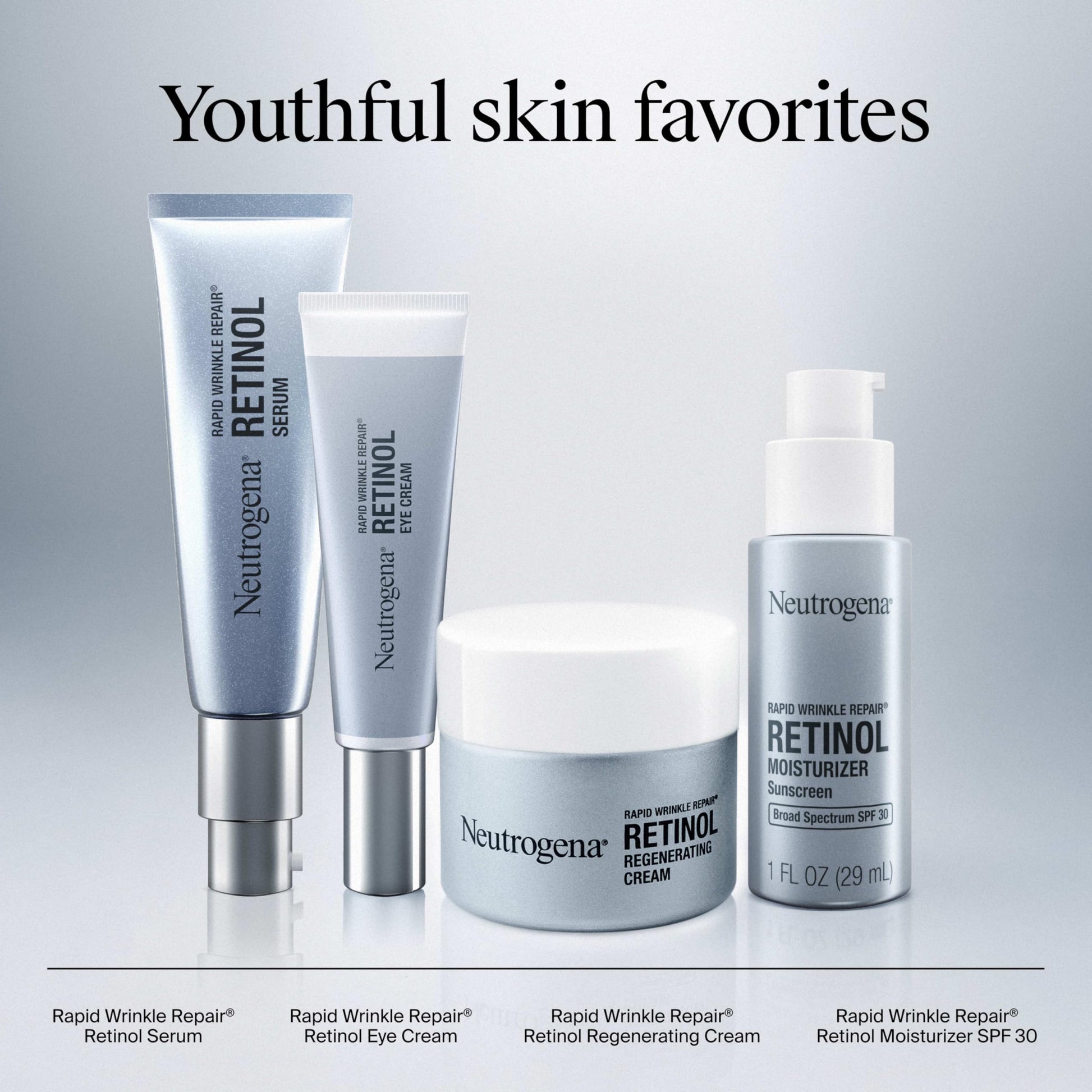 Premium imported Neutrogena anti wrinkle day and night cream packaging
