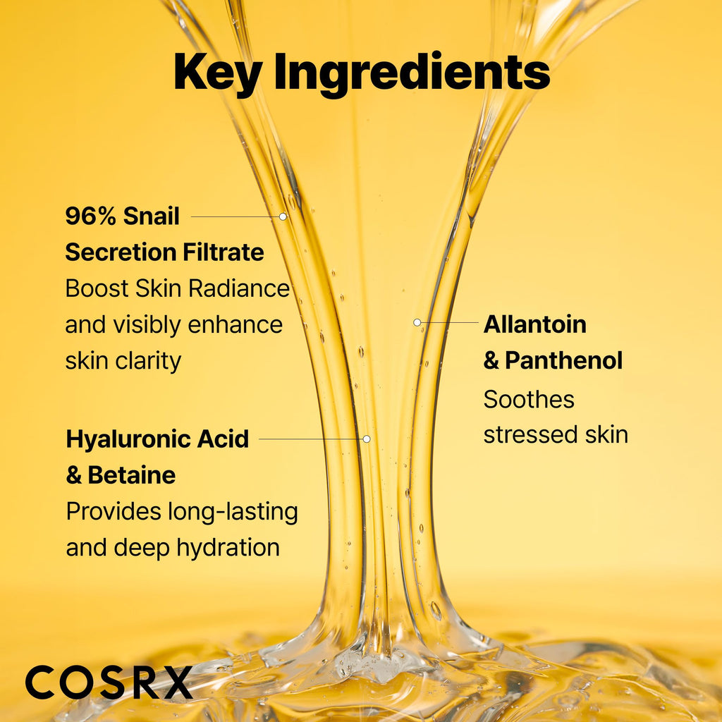 COSRX Advanced Snail 96 Mucin Power Essence texture demonstration