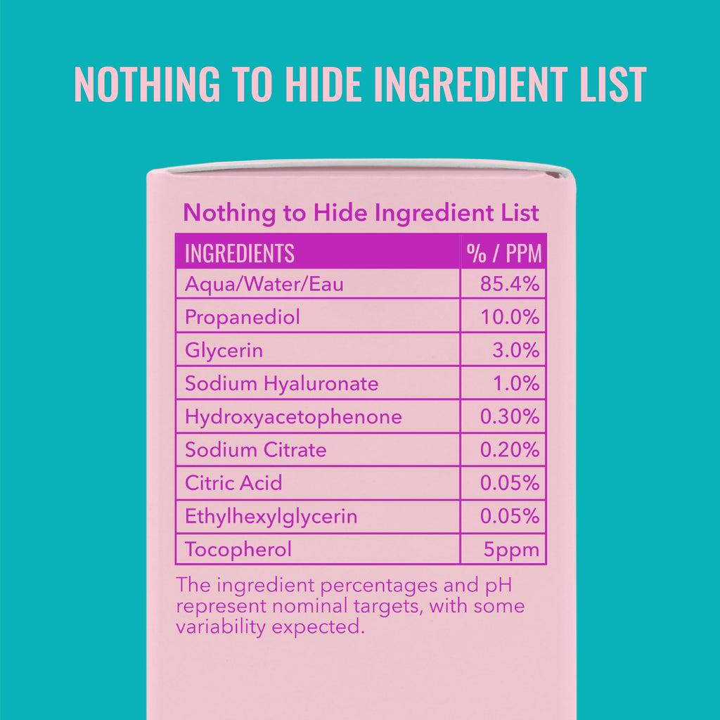 Good Molecules Hyaluronic Acid Serum lifestyle application shot