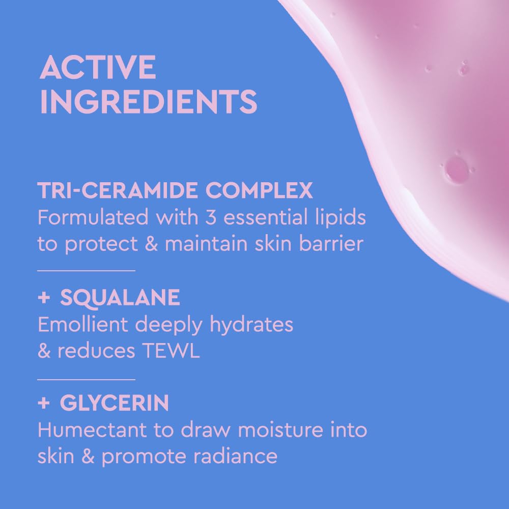 Byoma Hydrating Serum texture on skin