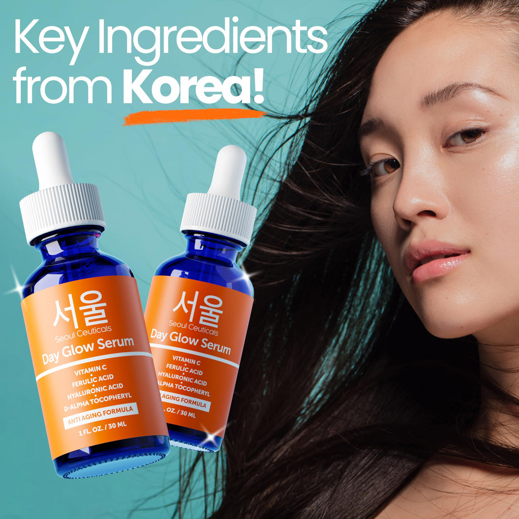 Seoul Ceuticals Day Glow Serum label details
