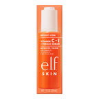E.l.f. Skin Bright Icon Vitamin C Serum lifestyle application shot