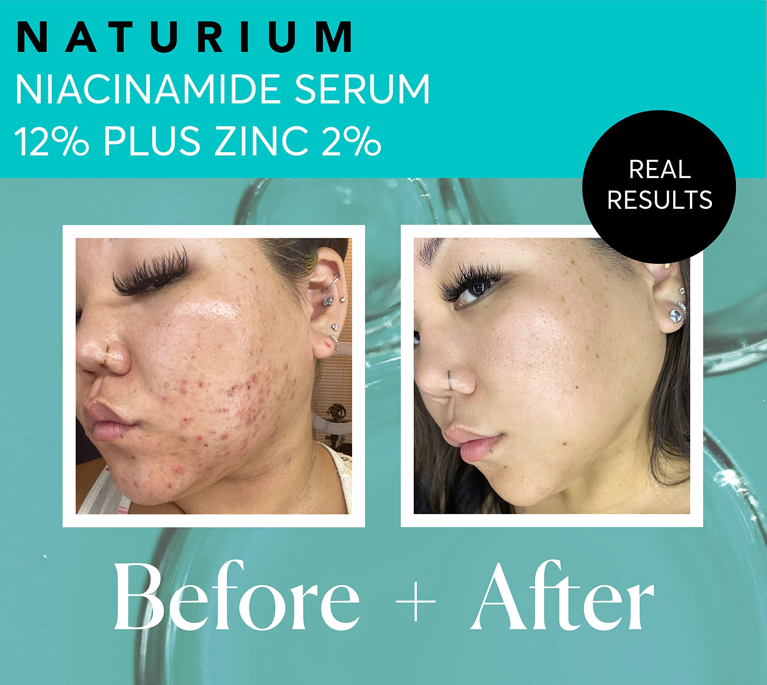 One ounce packaging of Naturium anti aging and hydrating facial treatment