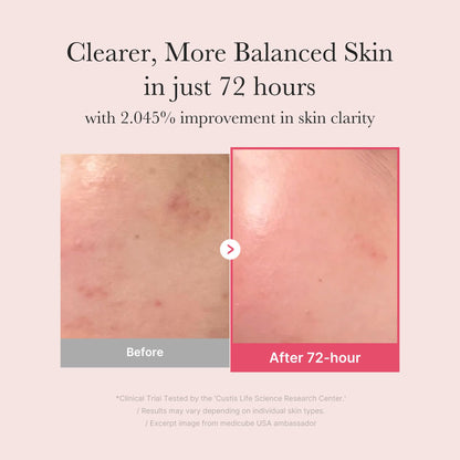 Medicube dark spot correcting Korean facial serum dropper bottle on a clean background