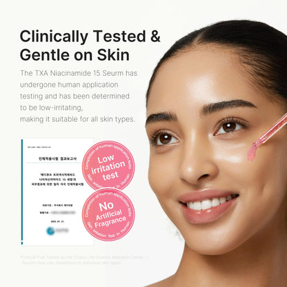 Medicube 15% active concentration glass skin facial serum formula texture