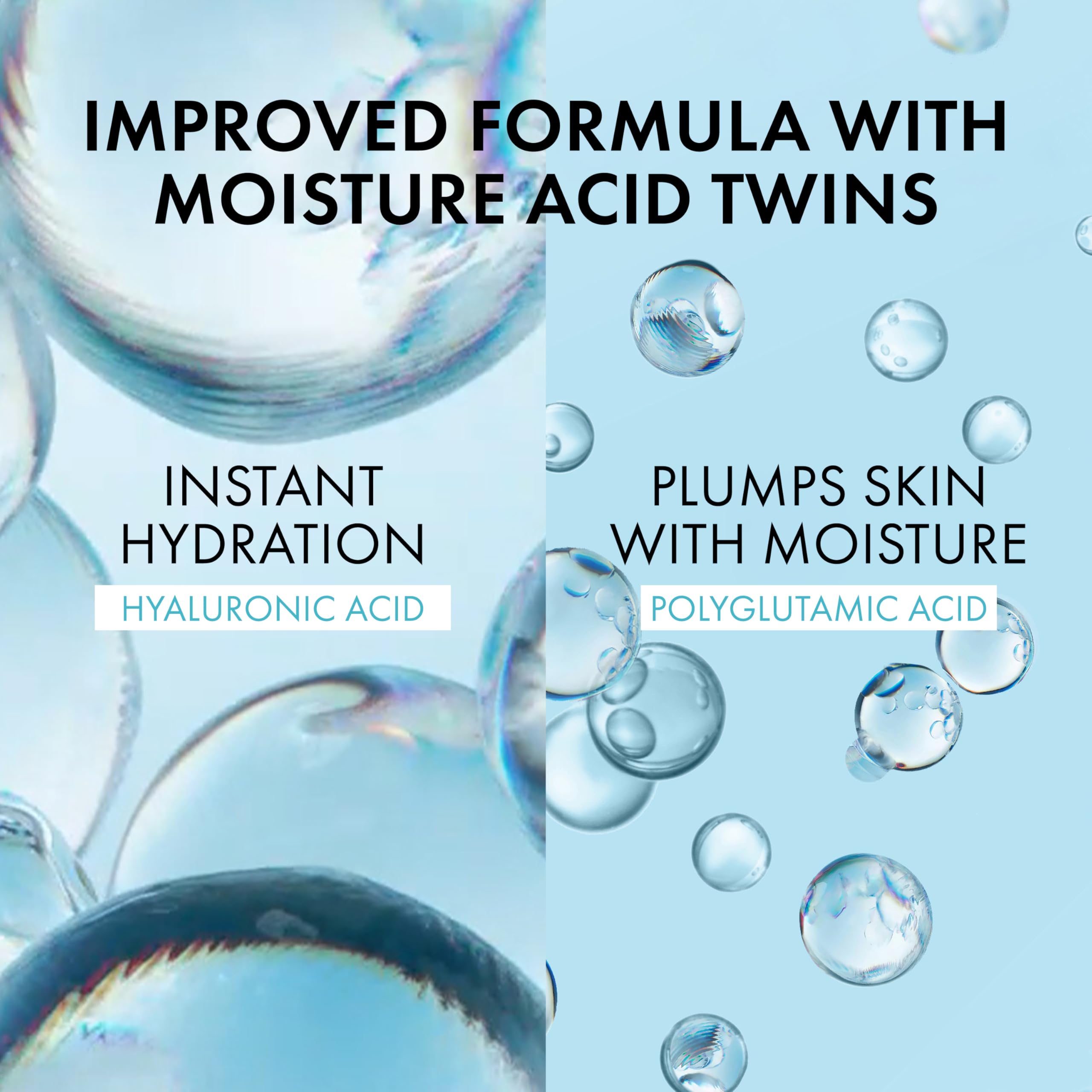 Vichy Volcanic Water Face Moisturizer gel applied smoothly on clean skin.