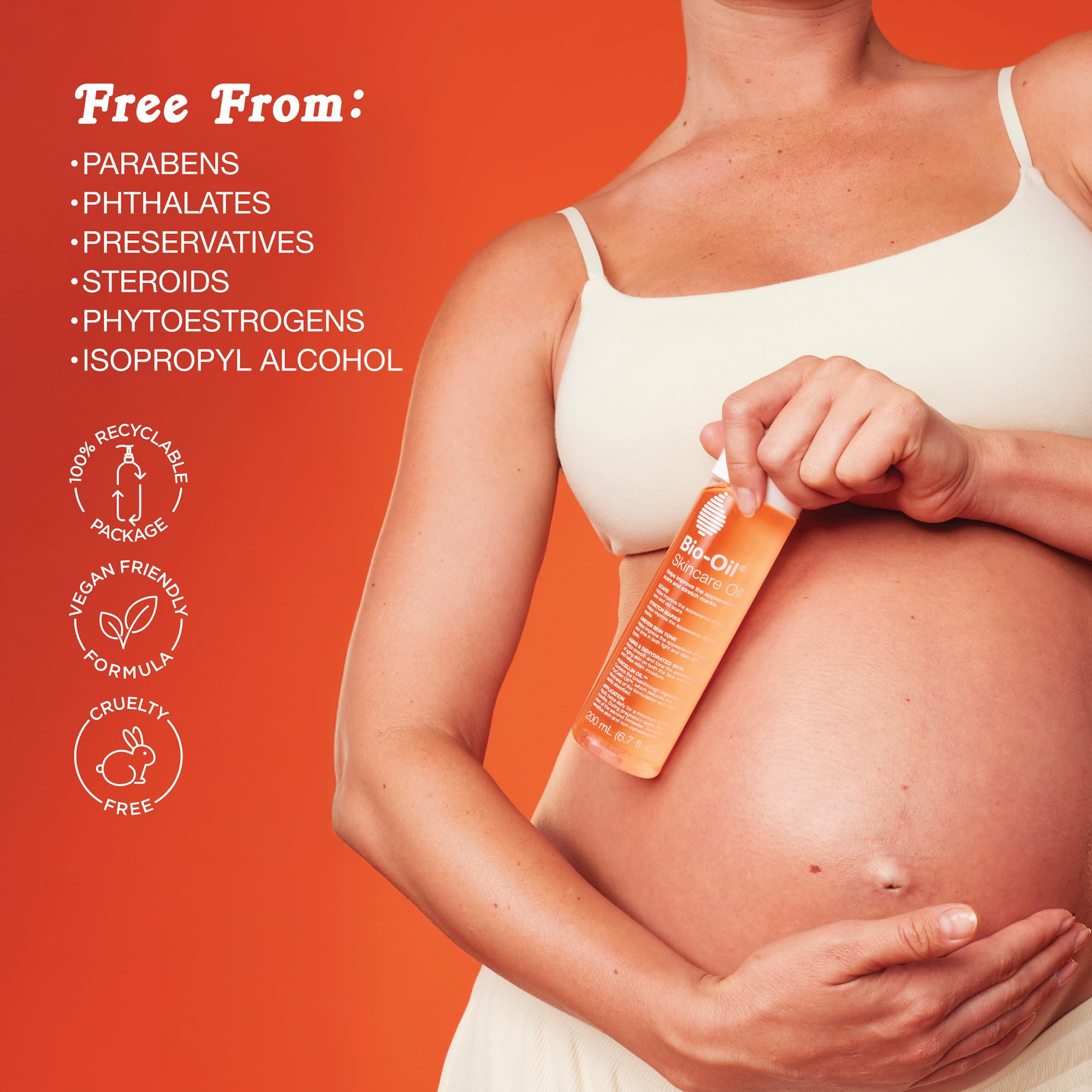 Bio-Oil packaging for face and body moisturizer