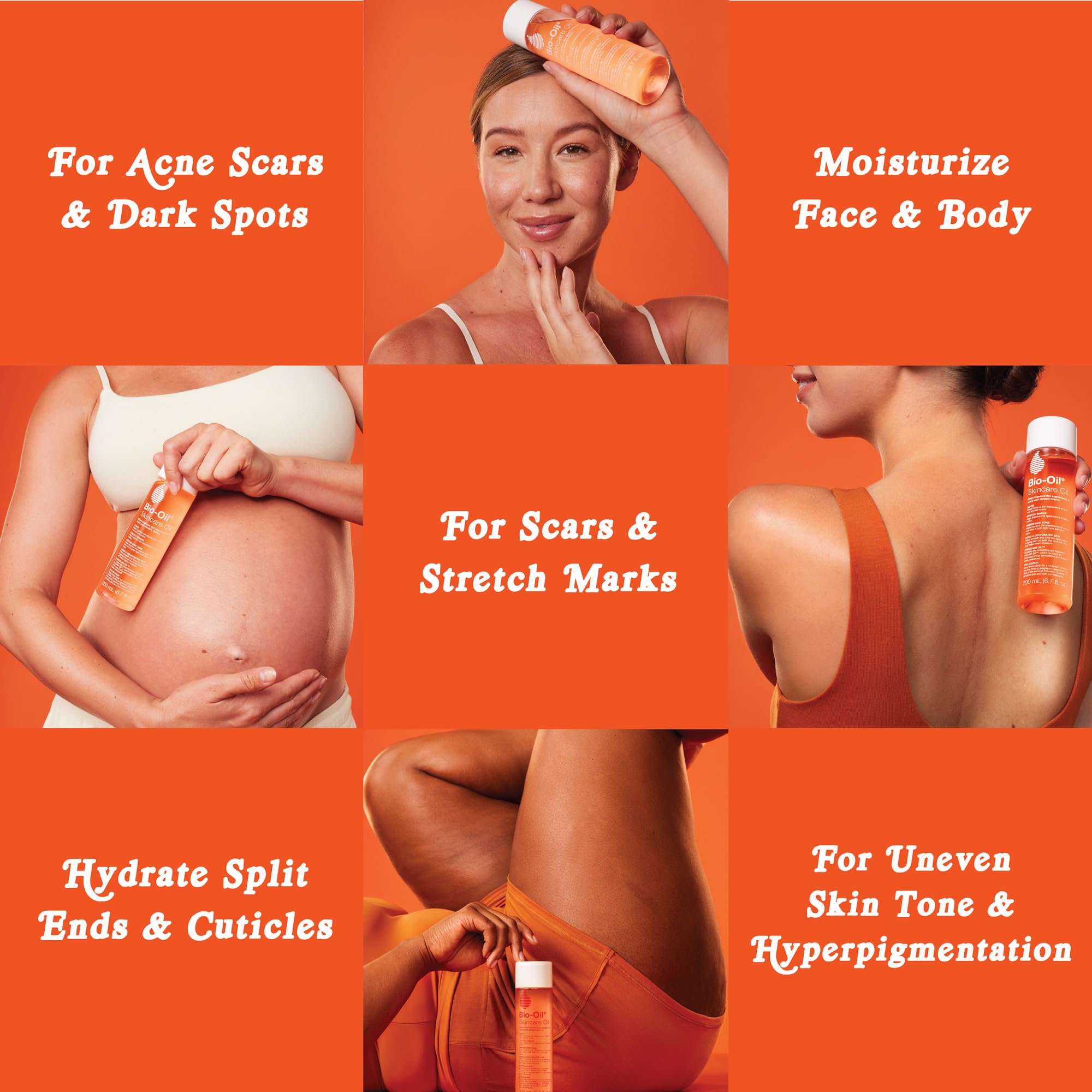 Bio-Oil serum bottle demonstrating non-greasy texture
