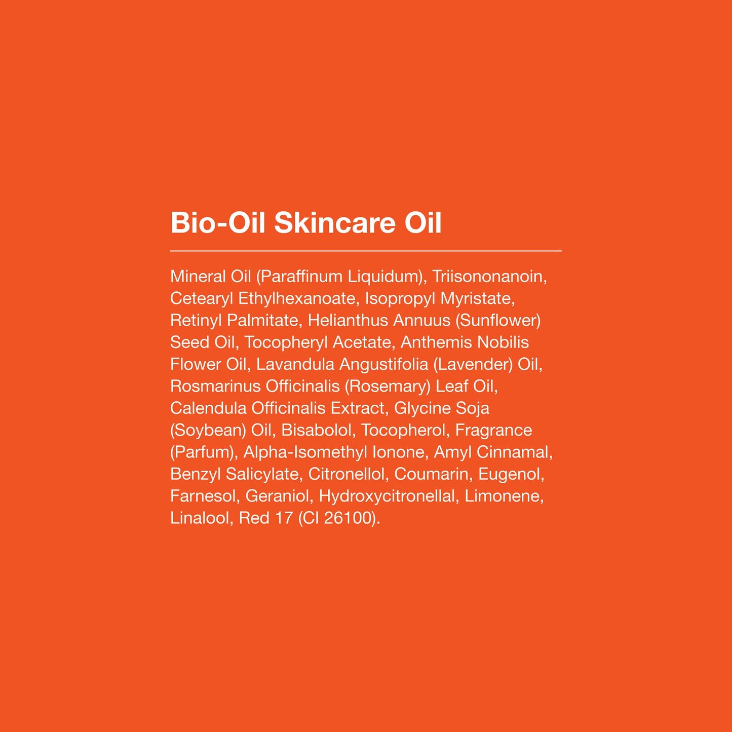Bio-Oil authentic USA imported bottle design
