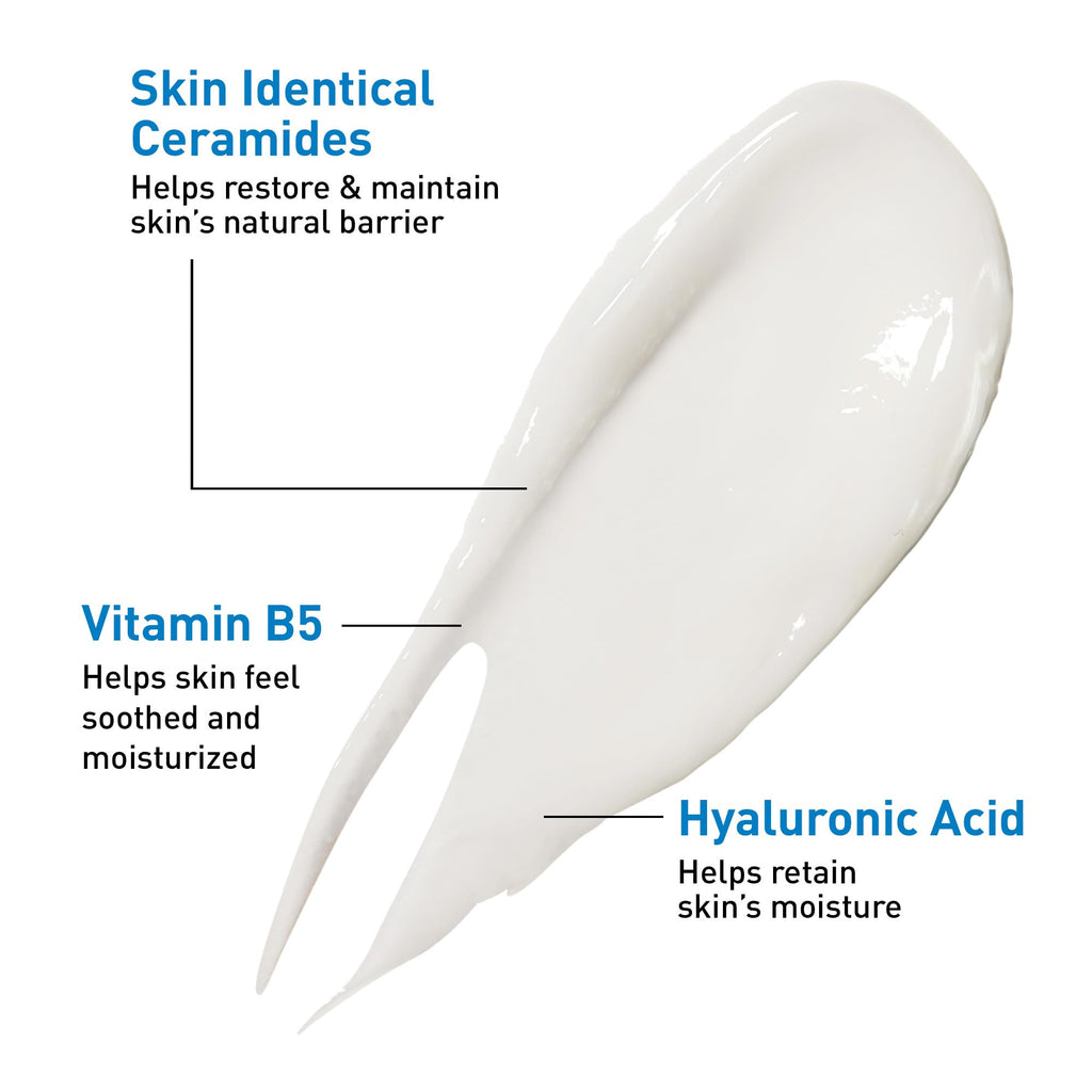 CeraVe Hydrating Hyaluronic Acid Serum pump dispenser close up