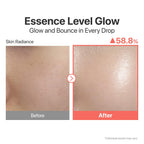Numbuzin Number Three Super Glowing Essence Toner application demonstration