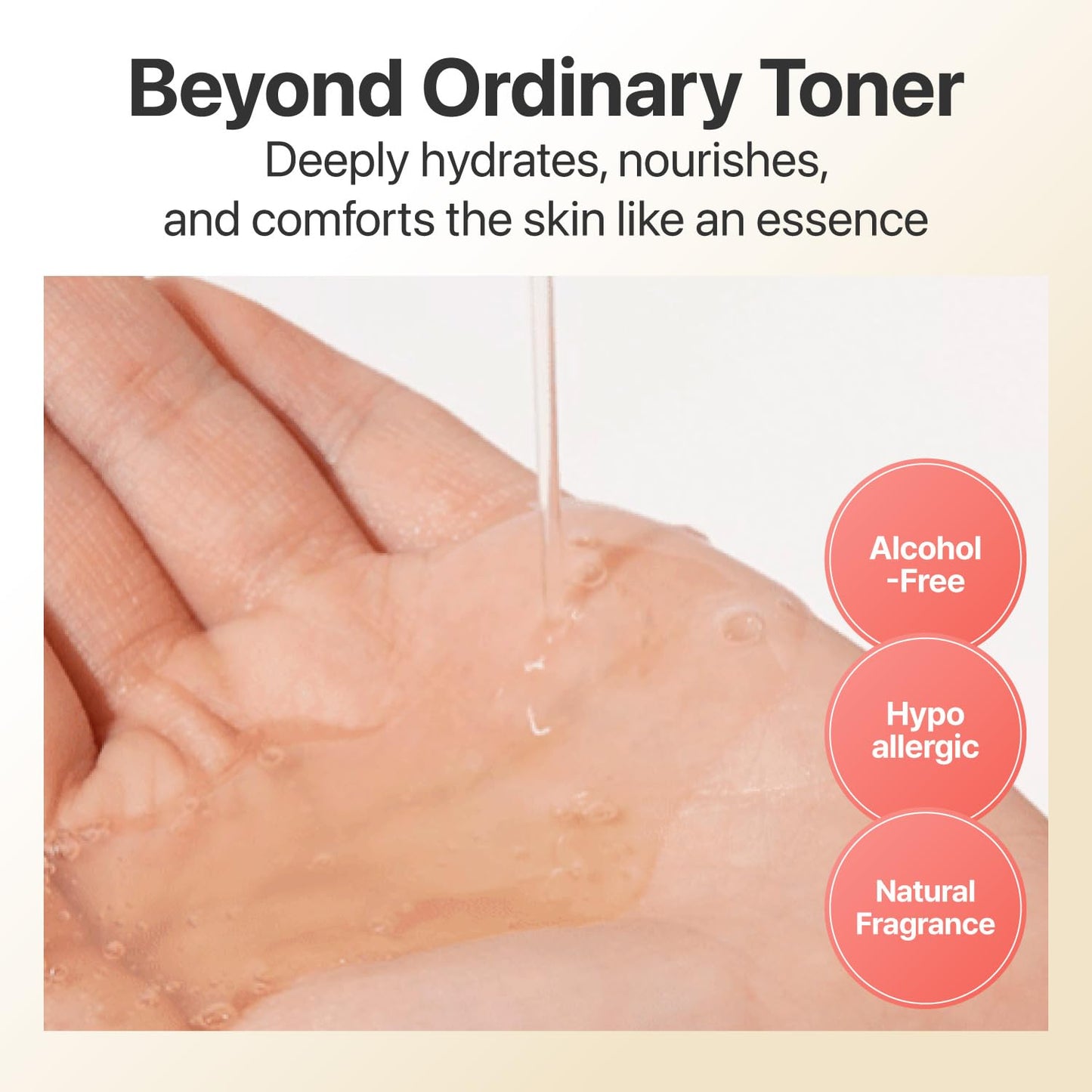 Hydrating and radiance boosting K-beauty essence toner for uneven skin texture