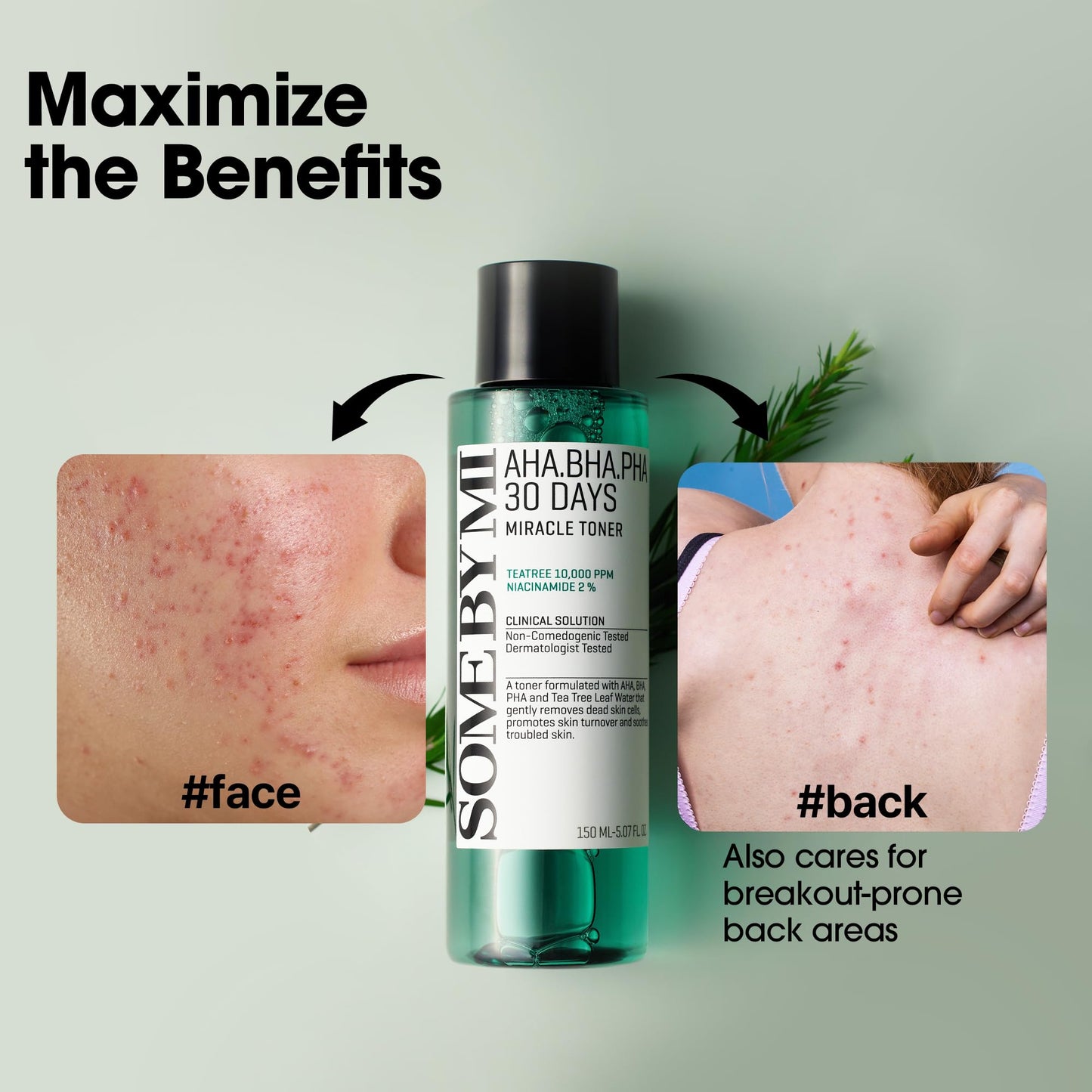 Detailed product label of Some By Mi Miracle Toner