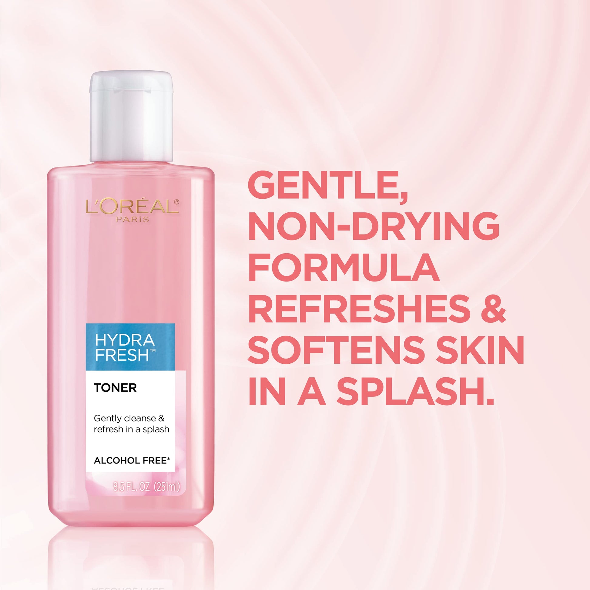 L'Oreal Paris HydraFresh Toner 2 count set packaging
