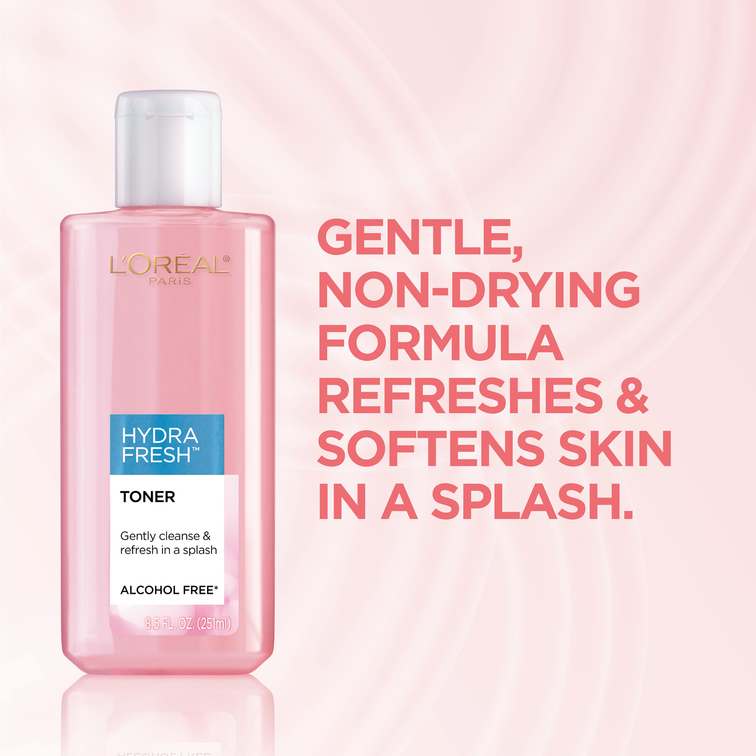 L'Oreal Paris HydraFresh Toner 2 count set packaging
