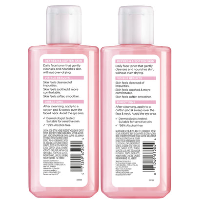 HydraFresh Toner bottle size and branding