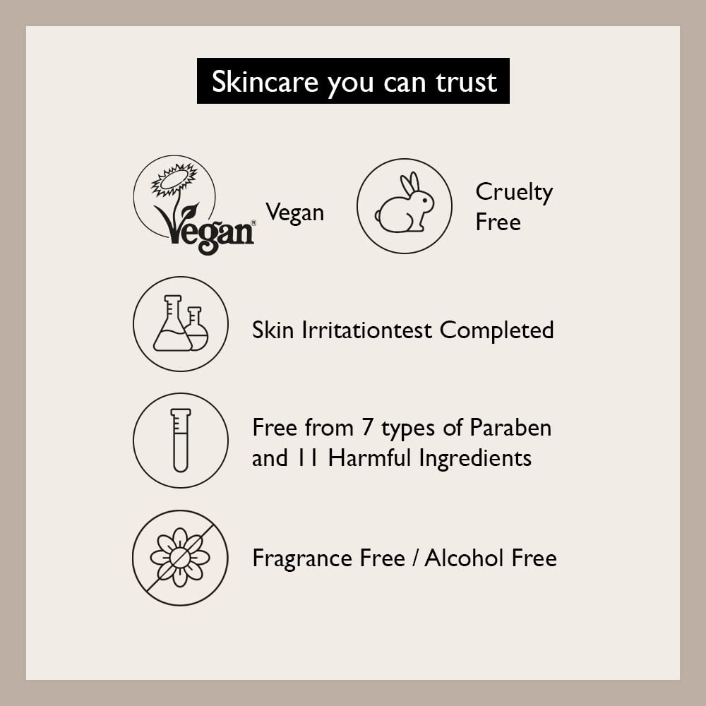 Daily hydrating Korean face toner application step visual