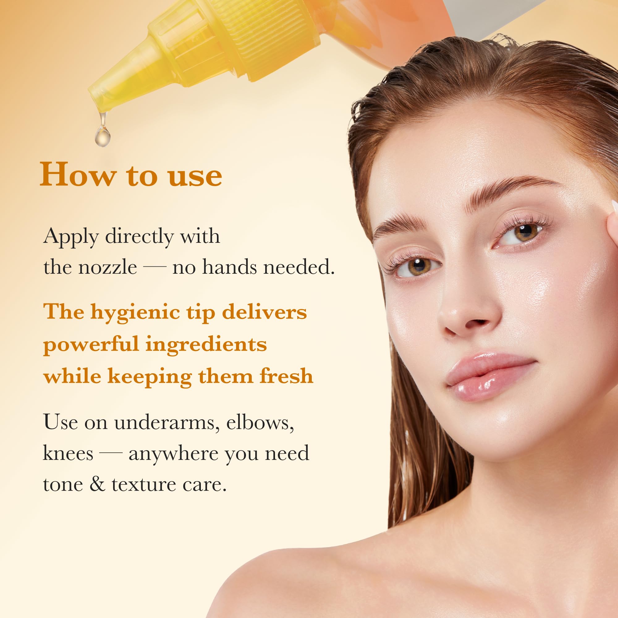 Close up of Medicube Kojic Acid Turmeric Toner label