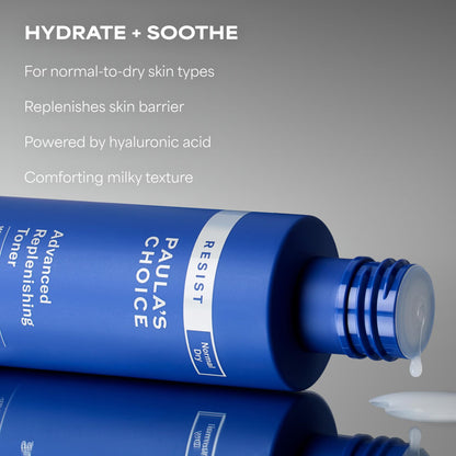 Paula's Choice anti-aging facial toner bottle product packaging