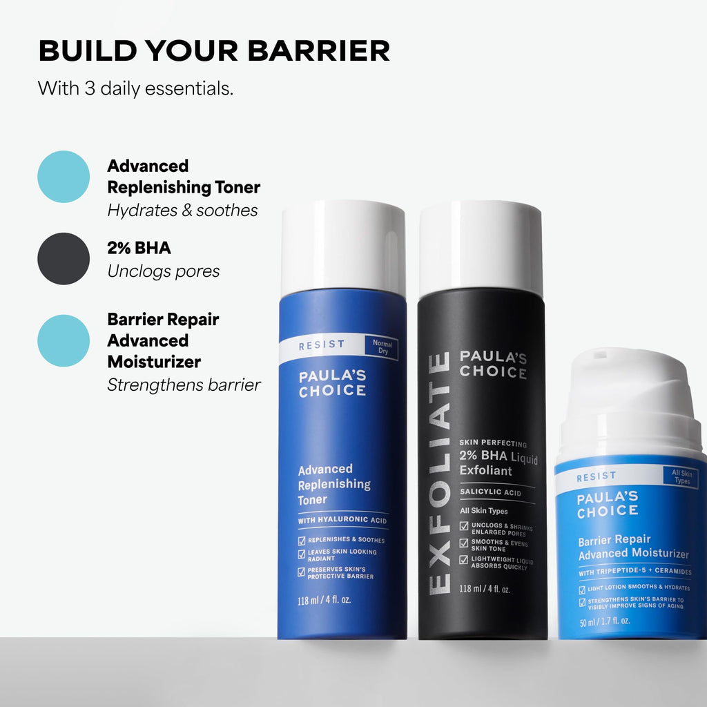 Complete view of Paula's Choice dry skin toner bottle