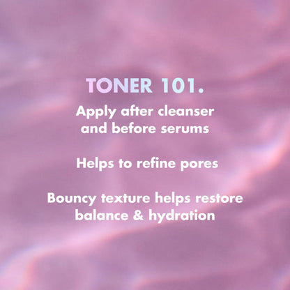 Authentic e.l.f. SKIN Thirst Burst Pore-fecting Toner packaging showcasing the premium imported beauty product look