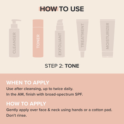 Paula's Choice hydrating toner bottle with hyaluronic acid and vitamin E