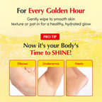 Eqqualberry Vitamin Illuminating Toner back view with usage instructions