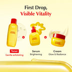 Eqqualberry Vitamin Illuminating Toner close up of cap and dispenser