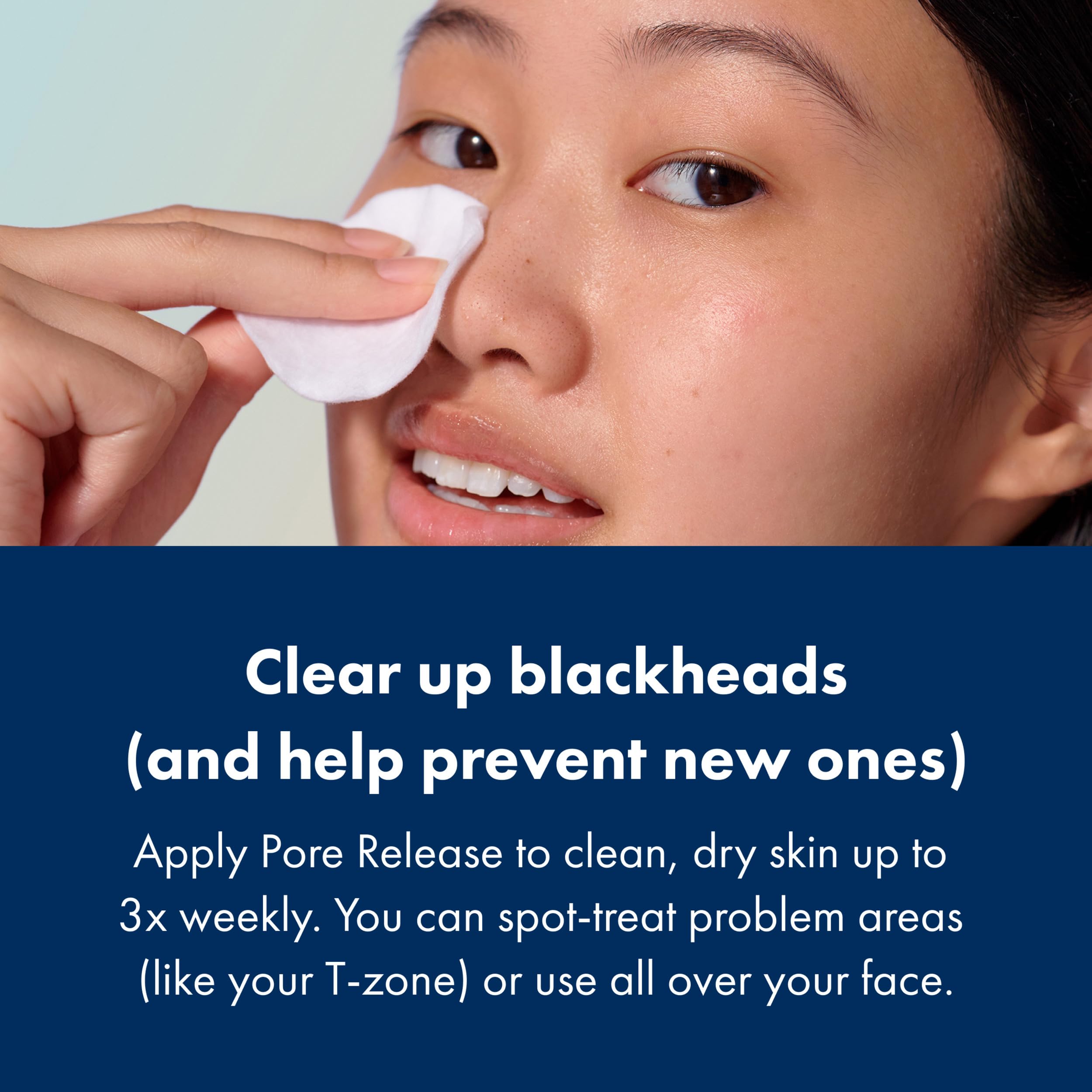 Hero Cosmetics Pore Release clarifying facial treatment bottle with its packaging box displaying instructions