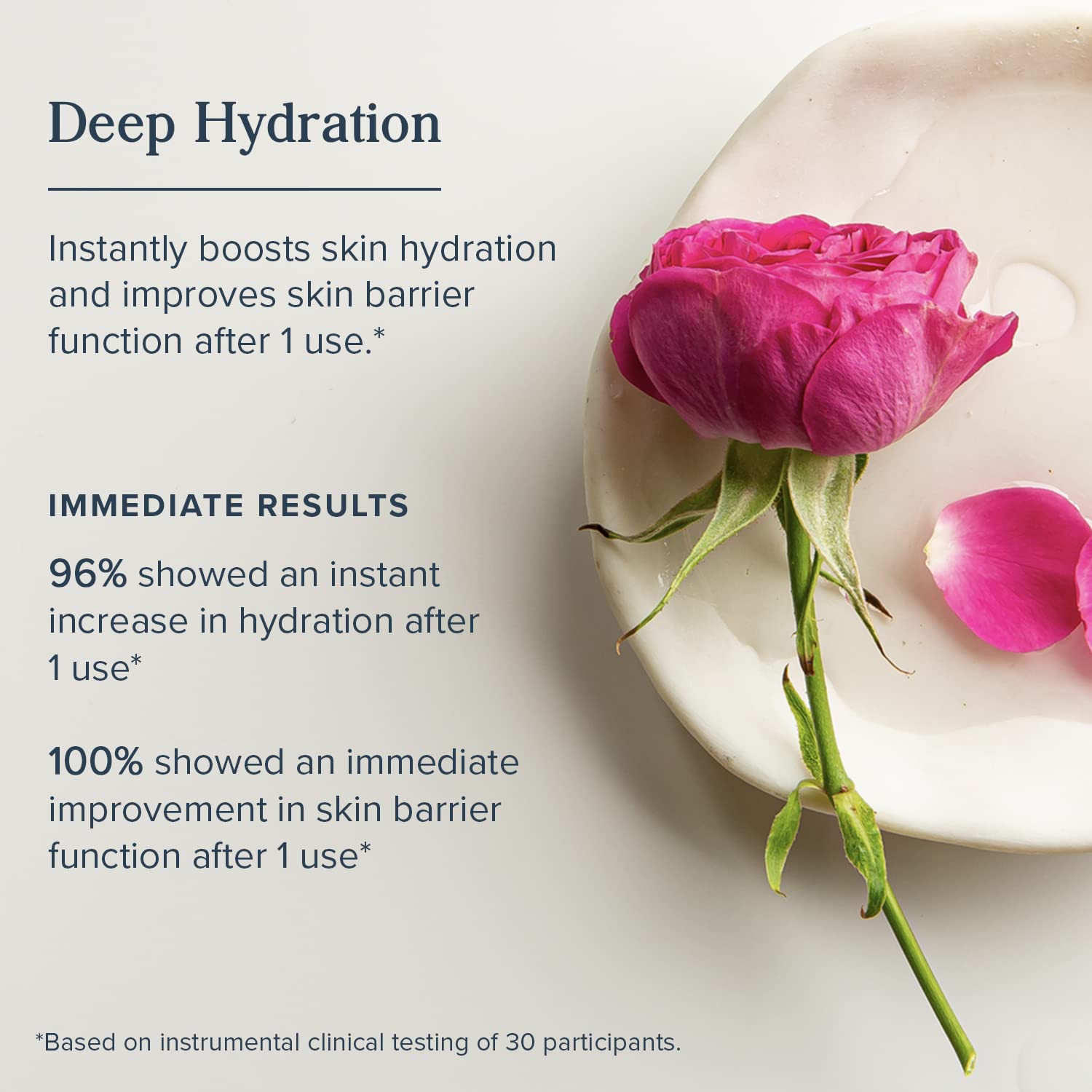 Back of Heritage Store Rosewater toner bottle with ingredient list