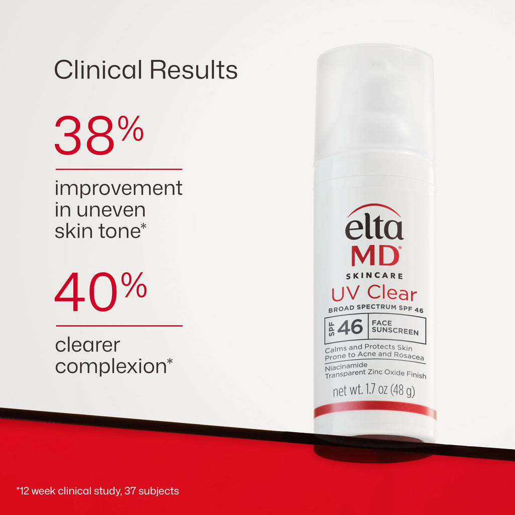 EltaMD acne prone skin sunscreen product cap off