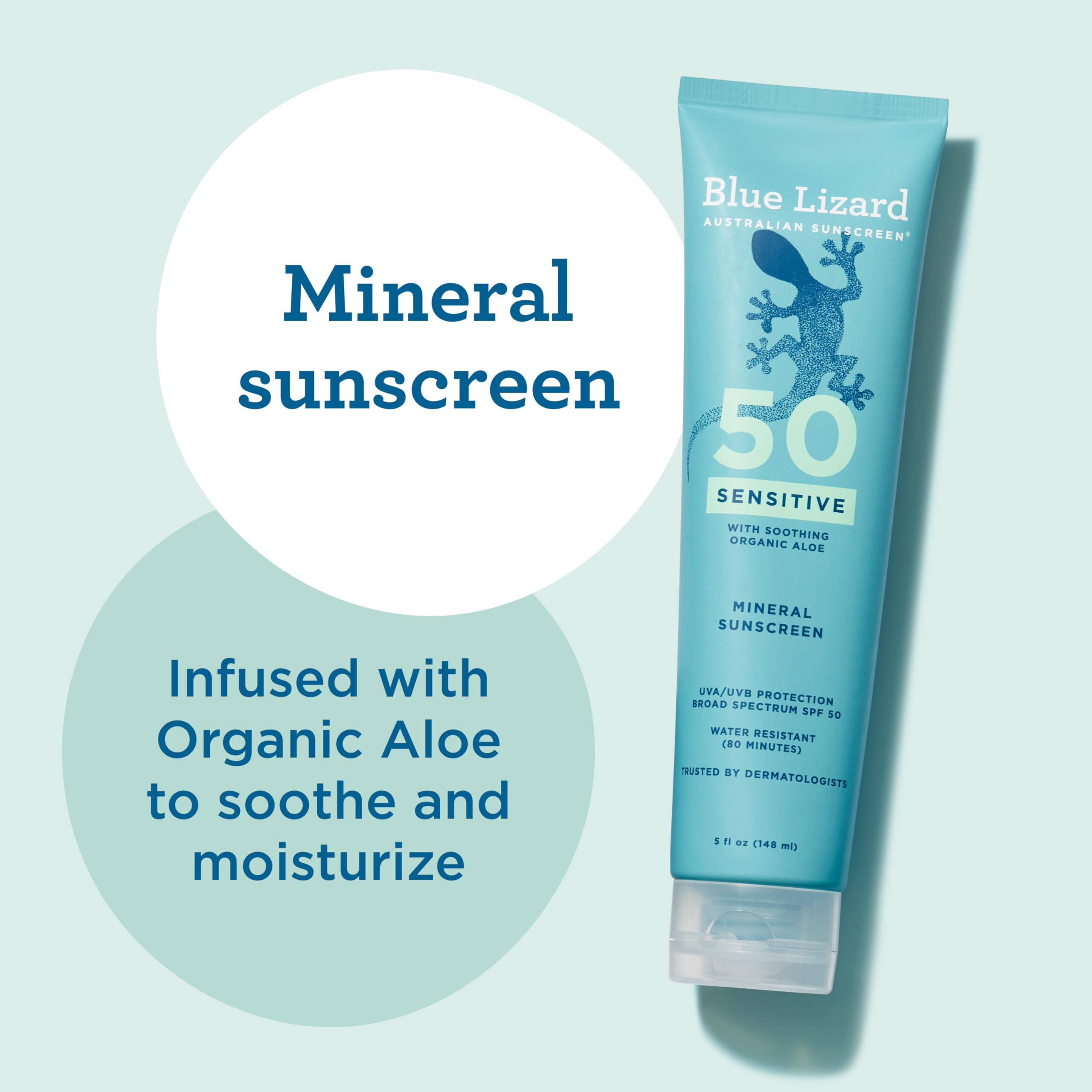 Blue Lizard sunscreen smart cap technology blue color indicator